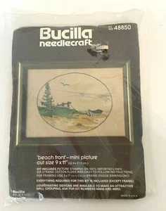 Bucilla "Beach Front" Mini Bild Handarbeit Kit #48850 - Bild 1 von 5
