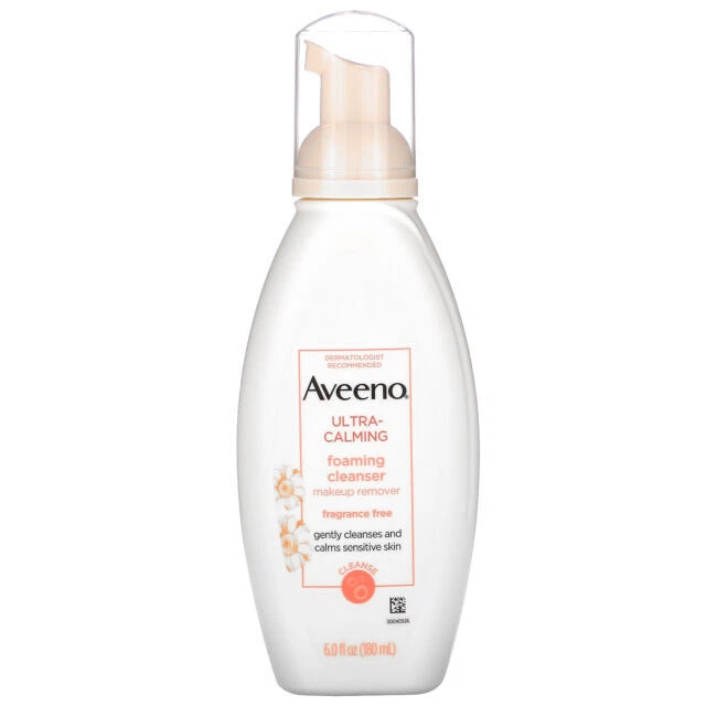 Aveeno Active Naturals Ultra Soothing Foaming Cleanser - 6 fl oz