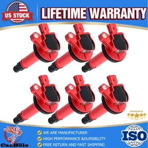 6Pcs Ignition Coil UF553 For 2007 2008 Ford Edge SE Sport Utility 4-Door 3.5L V6 - Picture 1 of 16