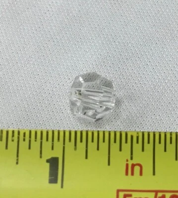 100 Pack! Heritage - Schonbek - 8mm 9590 Series Crystal Clear Beads