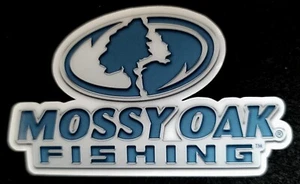 PEGATINA DE PESCA DE ROBLE MOSSY ""FISHIN3 TIME"" 3/4 X 2 1/4" BRILLANTE GRUESA USO EXTERIOR - Imagen 1 de 1
