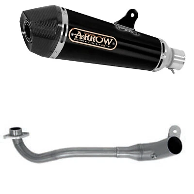 �CHAPPEMENT COMPLET ARROW POUR HONDA MSX 125 2016 > X-KONE NICHROM DARK CARBY - Photo 1/3