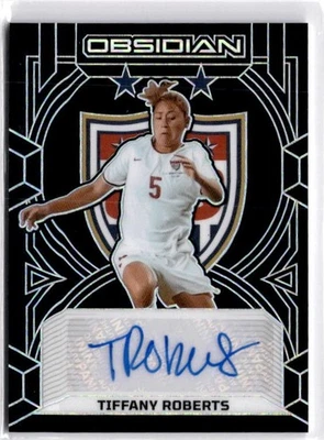 Tiffany Roberts 2024-25 Panini Obsidian Clase de 1999 Automático USWNT #068/199 Foto 1 de 2
