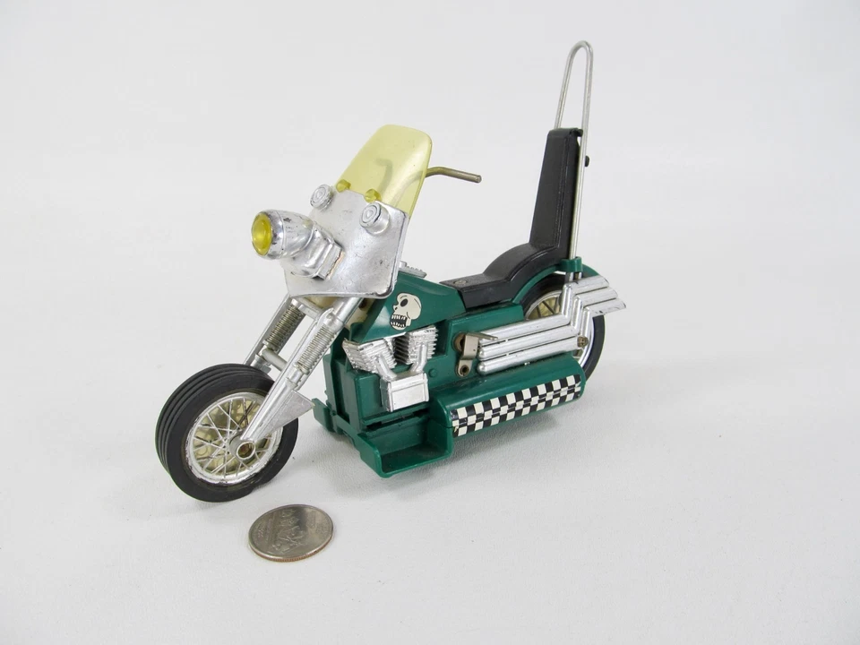 Motocicleta Hasbro "Scream’n Demons" Tiger Shark 1971 de colección - Original Foto 1 de 4