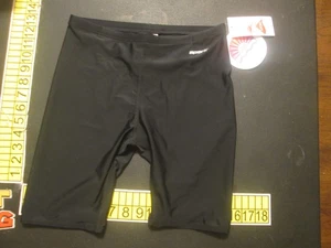 Traje de baño Sporti Sólido Compresión Jammer Negro Talla 32 Nylon/Lycra Xtra Life - Imagen 1 de 4