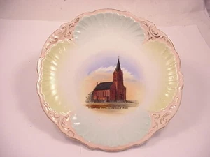 Plato Iglesia Asunción Barnesville MN Minnesota De Colección Boulger Hughes - Imagen 1 de 4