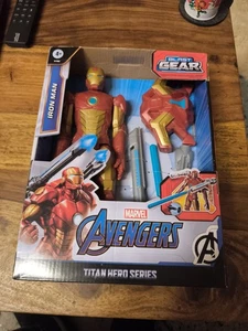 Marvel Avengers Hasbro Blast Gear Titan Hero Series Iron Man Neu Ovp - Bild 1 von 3