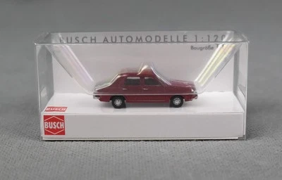 BUSCH 87304 TT 1:120 - Dacia 1300/Renault 12 Limousine, braunrot NEU 2025! - Bild 1 von 4