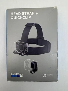 GoPro Head Strap Quickclip for All GoPro Hero Cameras, MAX New in open box - Picture 1 of 3