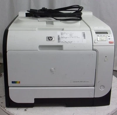 HP LaserJet Pro 400 M451dn CE956A Color Printer Page Count 20K SEE NOTES - Image 1 of 4