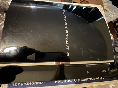 PlayStation 3 FAT Console Backwards Compatible CECHE01 Tested 80GB  cib - Image 1 of 4