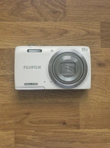Cámara digital Fujifilm FinePix JZ700 14,0 MP blanca probada tarjeta SD de 8 GB - Imagen 1 de 12