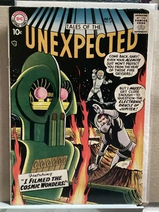 TALES OF THE UNEXPECTED #27 DC 1958 COSMIC WONDERS - Picture 1 of 10