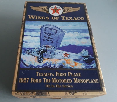 ERTL: Ford Trimotor Monoplane, 1927.  'Alas de Texaco.' Escala 1:72. Usado. Foto 1 de 4