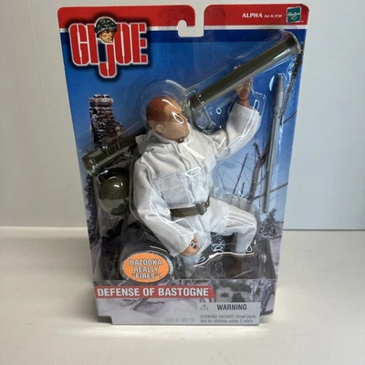 Figura de acción GI Joe Defense of Bastogne Vintage 2000 12" NUEVA Foto 1 de 4
