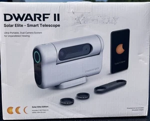 DWARF II Solar Elite Smart Telescope Solar with Solar Filters BRAND NEW - Picture 1 of 2