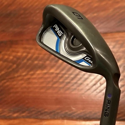 Ping Gmax Single 6 Hierro Punto Púrpura CFS 65 Senior Flex Derecha Muy Bonito Todo Original Foto 1 de 4