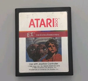 E.T The Extra Terrestrial Atari 2600 (Atari, 1982) - Picture 1 of 6