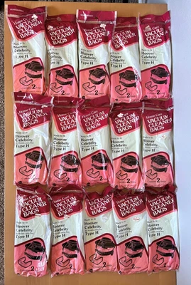 Vintage Lot of Home Care for Hoover Celebrity Type H Vacuum Cleaner 30 Bags - Image 1 of 2