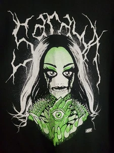 Saraya Voodoo Heart Sz 5XL T-Shirt All Elite Crate Pro Wrestling Crate AEW Goth - Picture 1 of 3