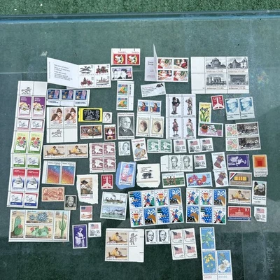 Vintage USA Unused Uncirculated Stamps American LOT Postal Shipping Old Antique - Image 1 of 4