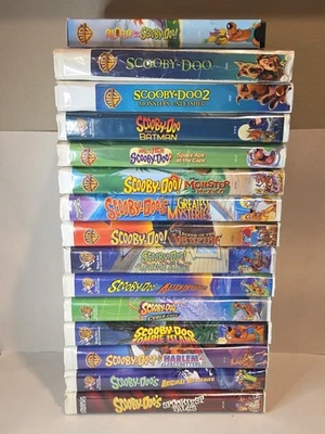 Lot 15 Scooby-Doo VHS Movies Tested Working - Image 1 of 2