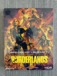 Borderlands Steelbook (4K UHD + Blu-ray, EU Import, Region Free) NEW - Picture 1 of 10