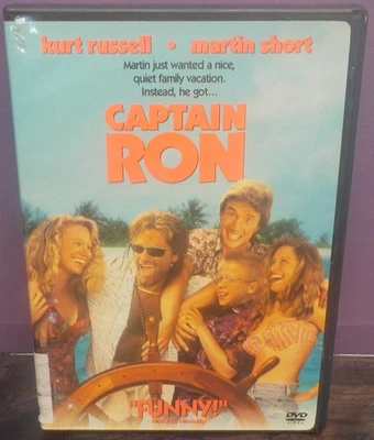 Movie - Captain Ron (DVD, 1992) Martin Short, Kurt Russell - Widescreen  - Image 1 of 4