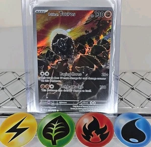 Pokemon TCG PALDEAN TAUROS 218/193 Paldea Evolved Illustration Rare 2023 NM - Picture 1 of 3