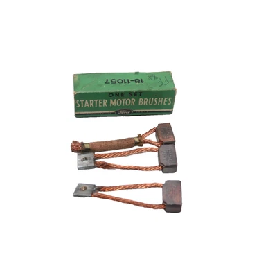 1928-64 Ford FoMoCo Starter Motor Brush Set Stackpole Carbon Co Vintage OEM - Image 1 of 4