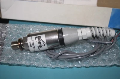 2200 SERIES Gems Sensor 2200BGC2501D3DA Pressure Transducer 4-20mA 0-250 Bar NEW - Image 1 of 4