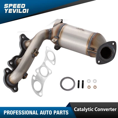 Convertidor catalítico colector para Toyota Sienna 2004-2006 3,3 L tracción delantera banco 1 EPA Foto 1 de 4