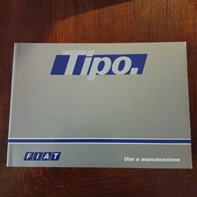 Libretto Uso e Manutenzione FIAT TIPO - Immagine 1 di 2