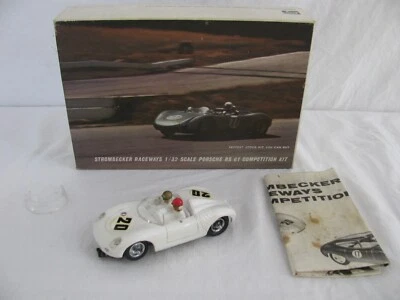 De colección Strombecker 1/32 Porsche RS61 Competition Slot Car Kit #9441-595 ¡Leer! Foto 1 de 4