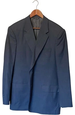 Blazer Osman & Seref de Karaca para hombre 2 botones azul 46L Foto 1 de 4