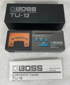 Boss Chromatic Tuner TU-12 Digital Processing Multi Instrument Tuner with Case - Picture 1 of 2