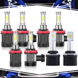 For Chevrolet Malibu 04-05 4 Pair 1X 880/881+3X H11 DRL Hi&Lo Beam Headlight - Picture 1 of 12