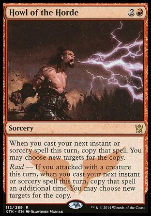 Magic the Gathering MTG Howl of the Horde (112) Khans of Tarkir   LP - Image 1 of 1