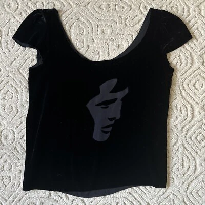 Camisa transparente vintage de terciopelo Elvis M/L Foto 1 de 4