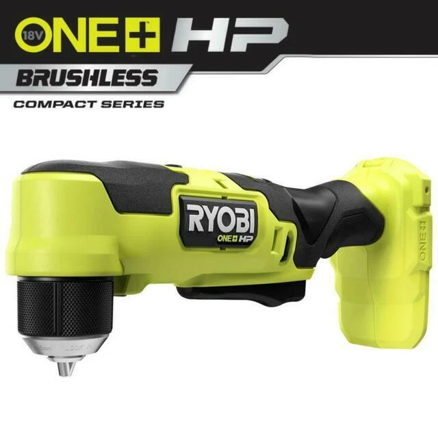 Ryobi 18V Cordless Right Angle Drill - PSBRA02B