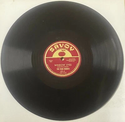 Four Buddies 1951 DOO WOP 78 Window Eyes / Simply Say Goodbye SAVOY Mint- HEAR - Image 1 of 2