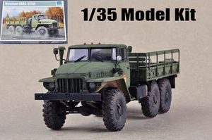 Russian URAL-375D Military Truck 1/35 tank Trumpeter model kit 01027 - Picture 1 of 12