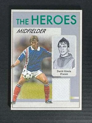 Juego de nostalgia único Futera 2024 usado The Heroes Emerald David Ginola 20/07 Foto 1 de 2