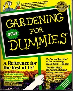 Gardening for Dummies TPB 1996 Michael MacCaskey Editors National Association - Picture 1 of 2