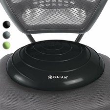 Wobble Cushion Balance Disc Stability Core Trainer Kid Sensory Wiggle Seat Black