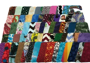100 3 1/2" 3" Finished Pre Cut Quilt Quilting Tumblers NO DUPLICATES Patterns - Picture 1 of 1