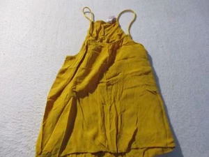 American Eagle Soft & Sexy Rib Yellow Tank Top sz XS - Picture 1 of 6