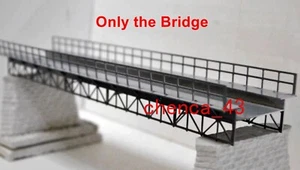 DIY 1:87 Scale Q3 Straight Railway Bridge Model Train Railway Scene Decoration - Picture 1 of 7