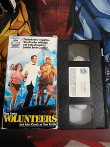 Volunteers (VHS, 1985) Tom Hanks, John Candy HBO Cannon Release - Picture 1 of 6