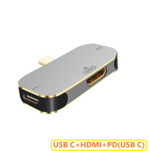 USB Type C HDMI Adapter Docking Station Expansion HUB Converter For Switch - Picture 1 of 7
